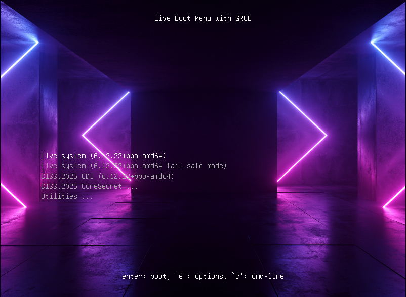 Boot Menu